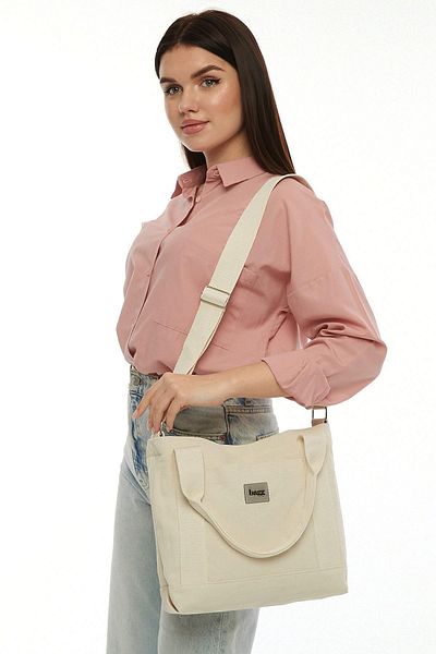 Bagg Canvas Bag with Front Pocket Sw