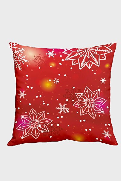 Viva Home Husă roșie pentru pernă de Crăciun de Anul Nou KRL1301