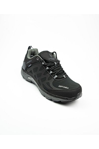 lumberjack Ursa Black Half Shoes - Outdoor Men's Shoes Waterproof