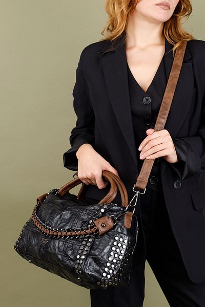 ÇÇS Yasur Women's Chain Detailed Crossbody Bag