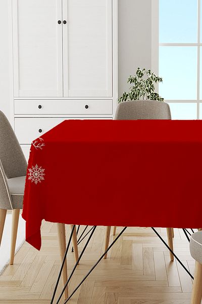 Viva Home Red New Year New Year Christmas Christmas Tablecloth Mso549