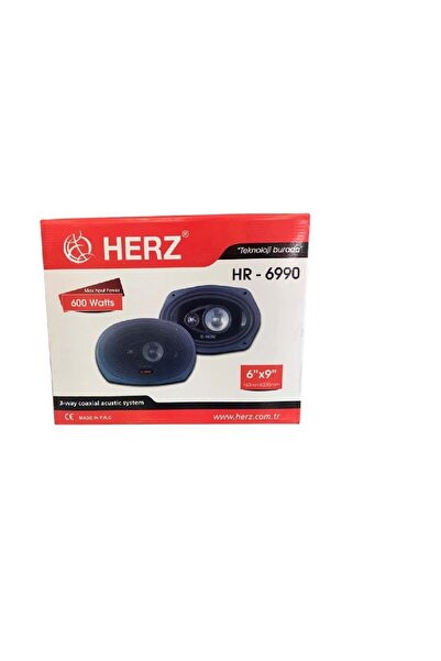 Herz HR-6990 600 WATTS OVAL OTO HOPARLÖR 6X9 163mmX235MM