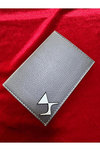 ATTA PAZARLAMA حامل ترخيص من الجلد الرمادي المنقوش من زجاج شبكي Ds للسيارات، ...