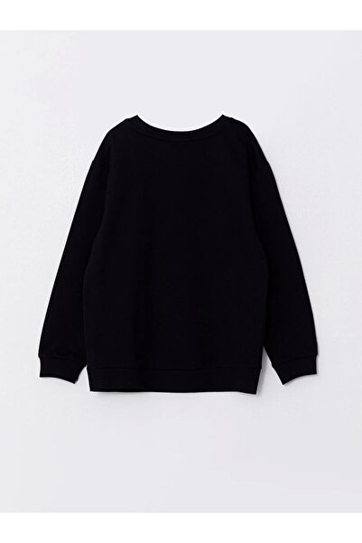 LC Waikiki Μακρυμάνικο φούτερ για αγόρι με στάμπα με λαιμόκοψη