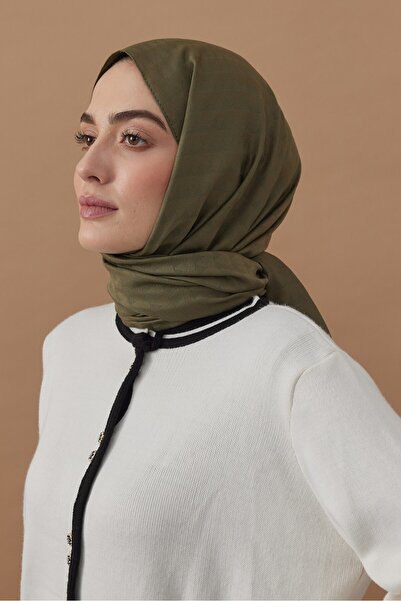 Modakaşmir Σάλι με τριγωνικό σχέδιο σειράς Soft Jacquard