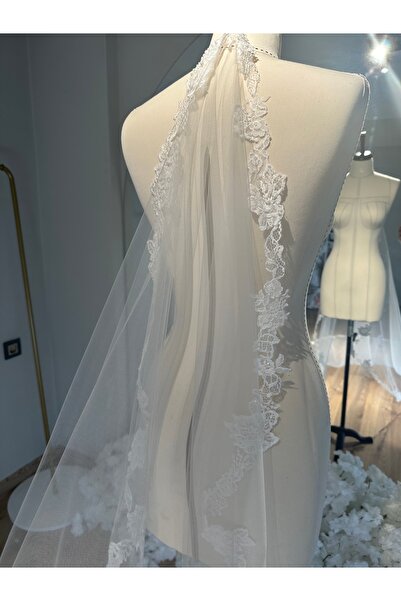GELİNLİKCİ 3 Meters French Lace Veil