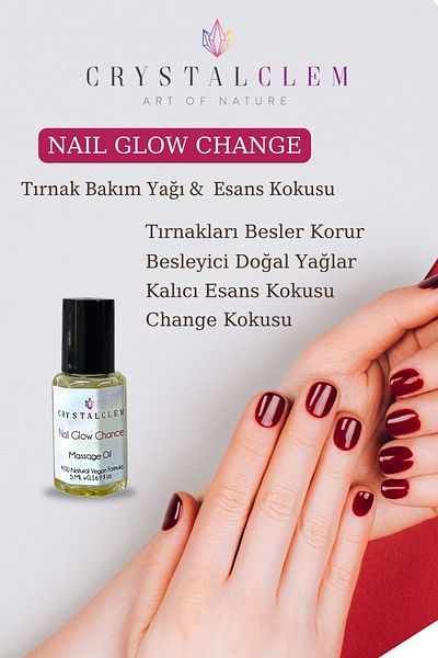 Crystalclem Nail Care Oil Natural Oils Nail Glow Chance Essential Fragrance Wrist Neck Can Be Driven Anywhere