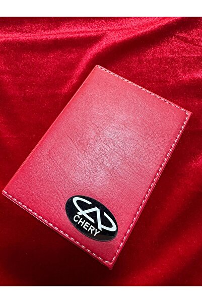 ATTA PAZARLAMA حافظة ترخيص من الجلد الأحمر من زجاج شبكي منقوش، حافظة ترخيص، م...