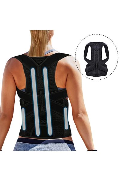 HASBY Women's Upright Posture Corset - Firming and Lifting, with Belly, Basen, Buttocks and Chest Support