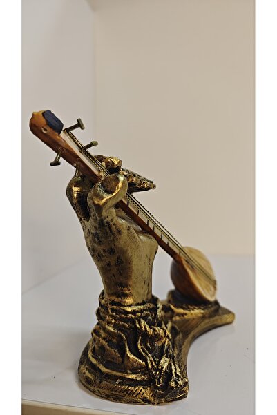 SM Sanat Evi El Saz Dekoratif Biblo - Gold Eskitme