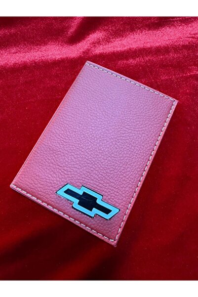 ATTA PAZARLAMA حامل ترخيص من الجلد الأحمر من زجاج شبكي منقوش، حافظة ترخيص، مح...