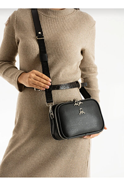 eflanmoda mega polo багатосекційна жіноча сумка через плече