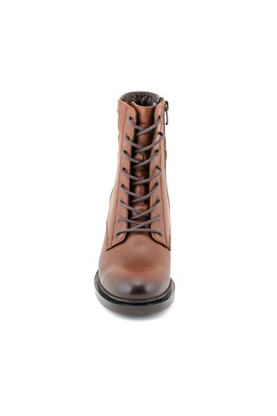 Venüs 2453101k Γυναικείες δερμάτινες μπότες με τακούνι