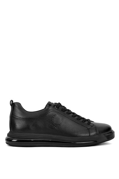 MARCOMEN 152-20171C Men's Black Genuine Leather Casual Shoes