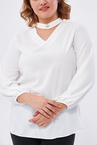 UNIQUE LADY Plus Size Women's Blouse