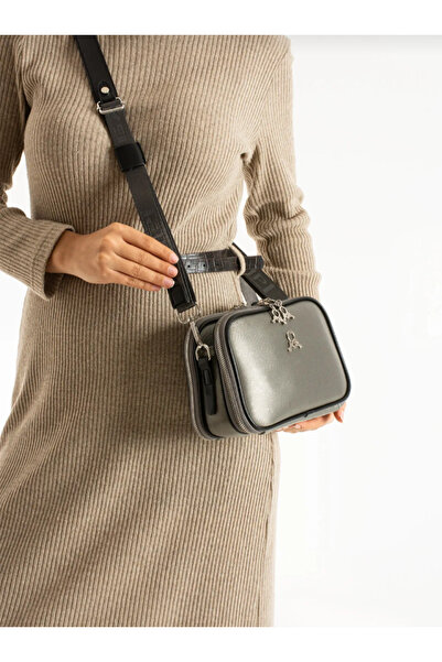 eflanmoda mega polo багатосекційна жіноча сумка через плече