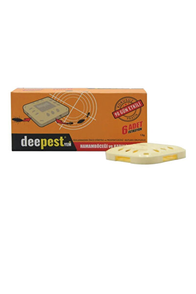 ABAS Deepest kalorifer böceği hamam böceği 6 lı istasyon