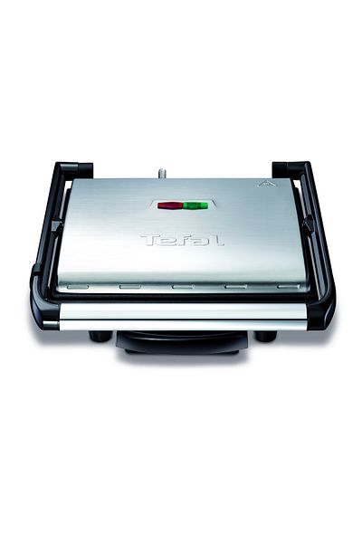 TEFAL شواية بانيني بقدرة 2000 واط - من الفولاذ المقاوم للصدأ/البلاستيك
