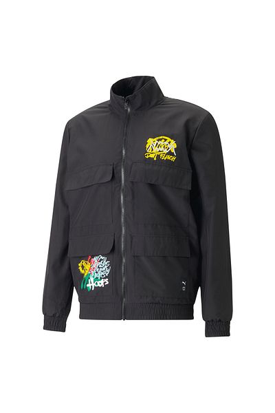 Puma Μαύρο αθλητικό μπουφάν 53923501