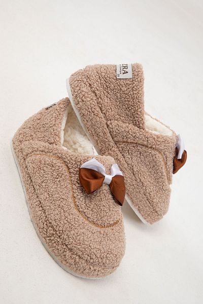 SOHO Nerzfarbene Heimstiefel für Damen 20072