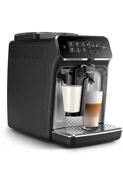 Philips سلسلة ماكينة إسبريسو أوتوماتيكية بالكامل بقدرة 3200-1500 واط - 5 مشروبات، لاتجو، شاشة تعمل باللمس