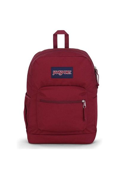 Jansport كروس تاون بلس - حذاء راسيت باللون الأحمر