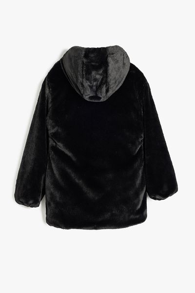 Koton Kids Κοριτσίστικο Μαύρο Παλτό - 5WKG00001AK