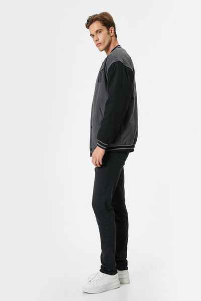 Koton Men's Black Jeans 5Wam40162Nd