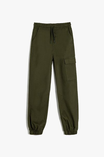 Koton Kids Khakifarbene Jungenjeans 5WKB40032TW
