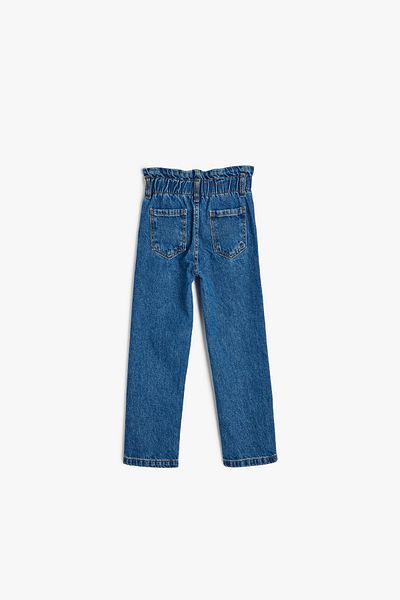 Koton Baby Blugi pentru fetiță Indigo întunecat 5WMG40016AD
