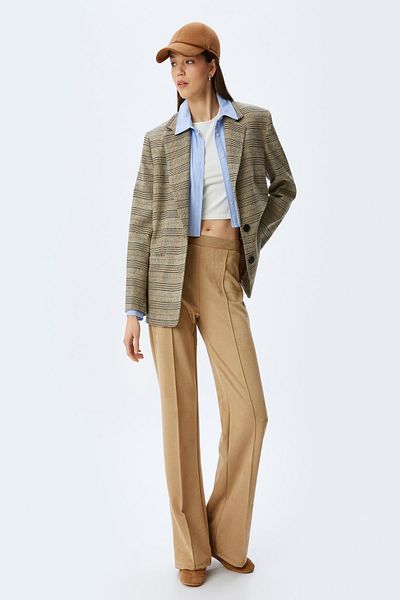 Koton Beige Women's Jeans 5Wal40074Ik