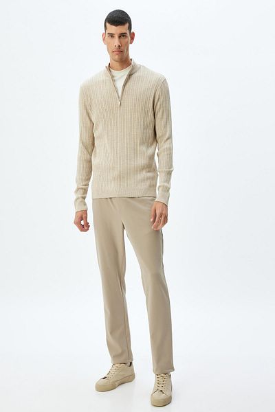 Koton Beigefarbener Herrenpullover – 5WAM70019HT