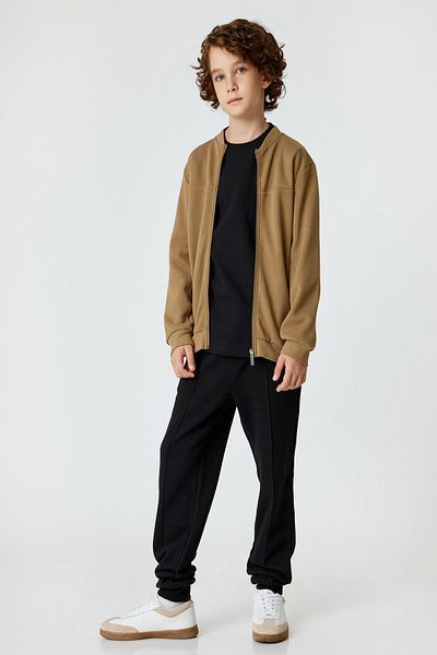 Koton Black Boy's Sweatpants 5WKB40146TK
