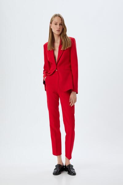 Koton Kırmızı Kadın Jeans 5WAK40053UW