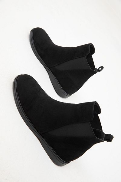 SOHO Model 20094 semišové černé dámské boty a botičky