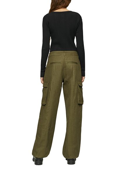 QS by s.Oliver High Waist Cargo Pants - Straight Cut and Similar