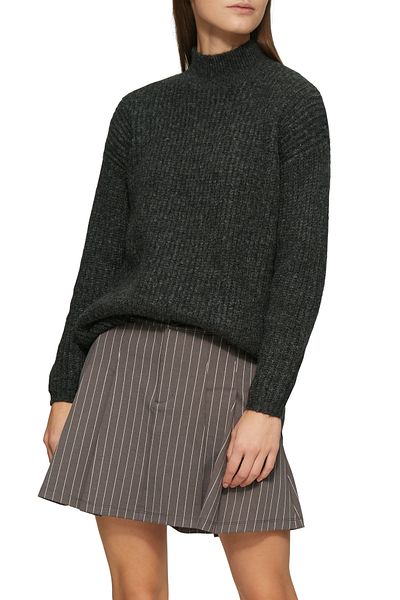 QS by s.Oliver Oversize Knitted Pullover - Alkalmi nyakú, puha anyag