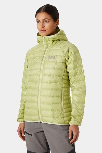 Helly Hansen W Banff Hooded Insulator Grüner Damenmantel 63252-498