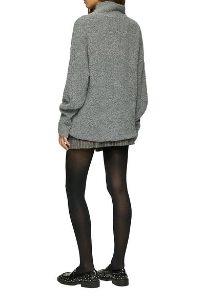 QS by s.Oliver Oversize Boucle Knit Long Jumper