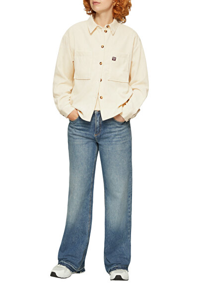 QS by s.Oliver Corduroy - Τσέπη στήθους από ελαφρύ υλικό