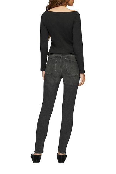 QS by s.Oliver Hochgeschnittener Skinny Denim – lässig