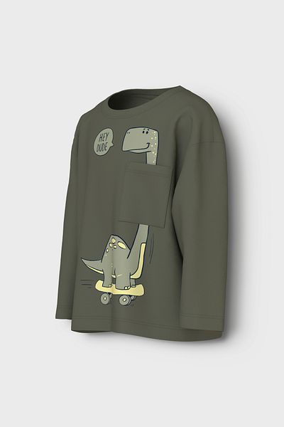 name ıt Men's Knit T-shirt Idf100