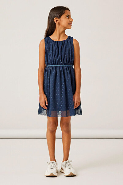 Name it Kız Çocuk Lacivert Elbise