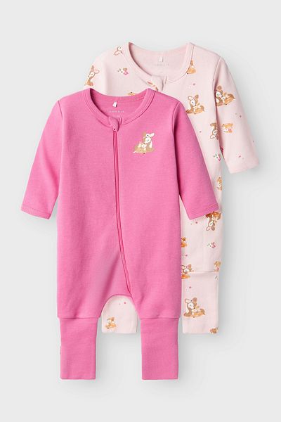 Name it NBFNIGHTSUIT 2P Zip FF - Sukně Rose Deer Noos