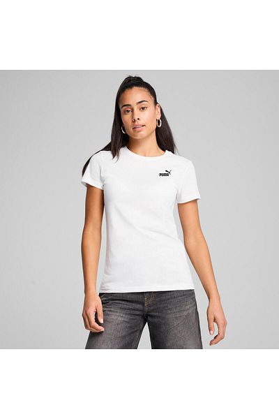 Puma Puma Ess Small No. 1 Logo Tee - White