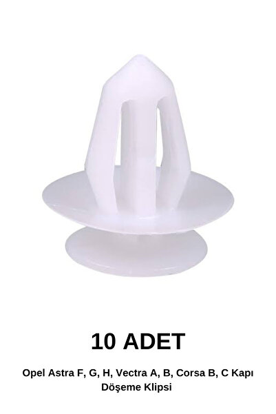 Genel Markalar Opel Astra F, G, H, Vectra A, B, Corsa B, C Kapı Döşeme Klipsi...