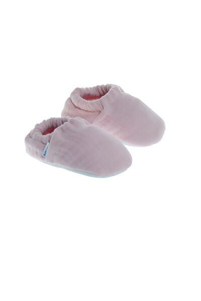 Freesure 241322 Pembe Kız Bebek Patiği, Bebek Ayakkabısı, Kaymaz Taban