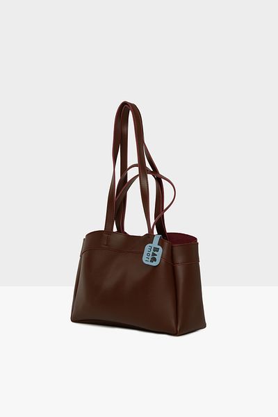 Bagmori Claret Red Women's Puppy Double Strap Bag m 000008572