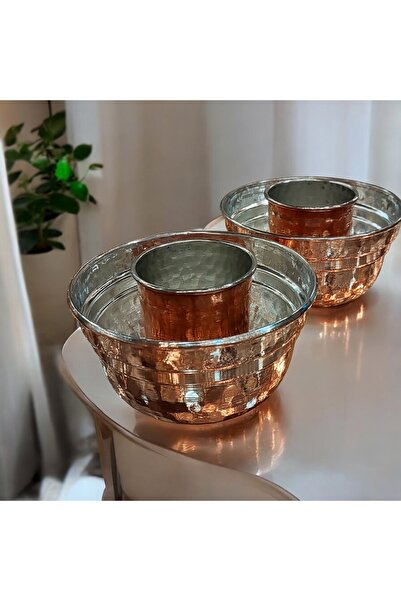 Bakır Center Bakır Ehlikeyf El Yapımı 2 Ehli Keyf Kahramanmaraş Çekiç Dövme Rakı Bardaklık Ehl-i Keyif