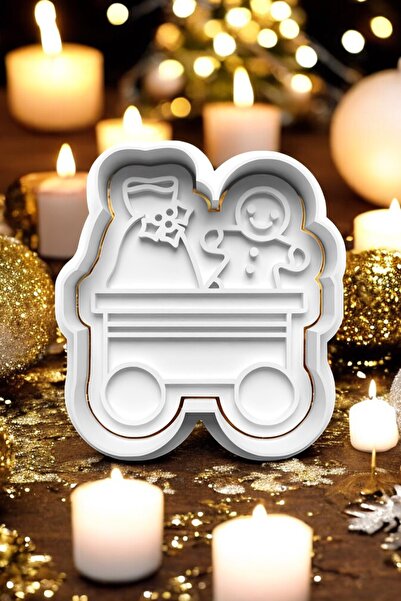 Hobist كوكيز في اتجاه العام الجديد - رجل وقالب لب السكر